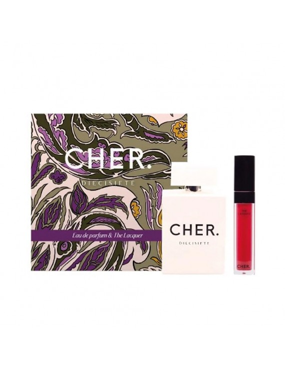 Cher Perfume Diecisiete Edp 100ml + Labial The Lacquer Nº5