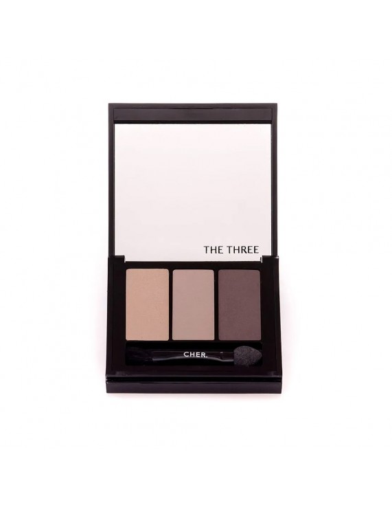 Cher Paleta De Sombras The Three Acabado Hd Tono 3