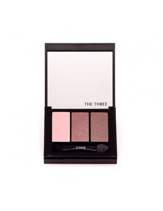 Cher Paleta De Sombras The Three Acabado Hd Tono 4