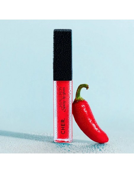 Cher Hyaluron Lip Gloss Spicy