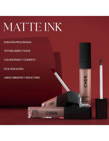 Cher Matte Ink Liq.Lipstick 02