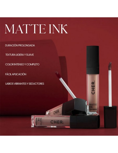 Cher Matte Ink Liq.Lipstick 03