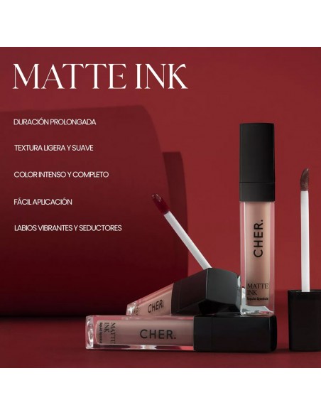 Cher Matte Ink Liq.Lipstick 04