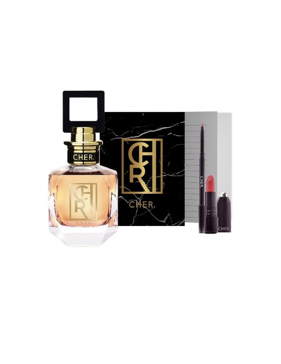 Cher Onyx Bag 50+Travel+Lip