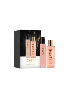 Cher Set Onyx Body Splash x 200 ml + Body Lotion x 200 ml