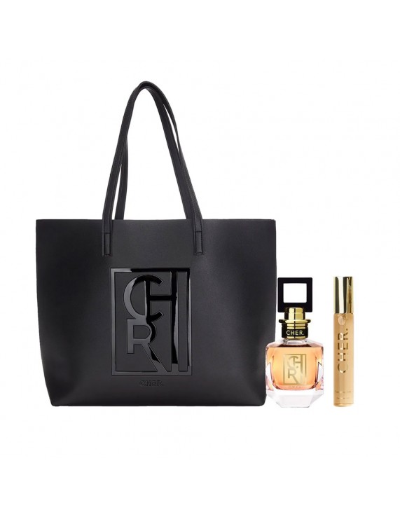 Cher Onyx Tote Bag + Onyx 50 ml + Onyx Travel Size 20 ml
