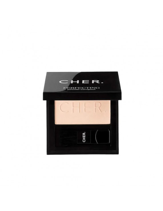 Cher Beauty Perfecting 1 Beige Claro Powder Compact