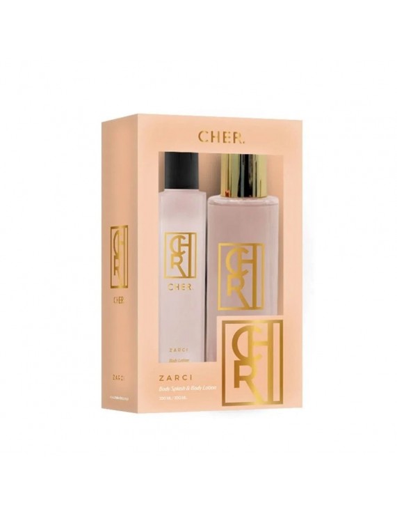 Cher Zarci Set Perfume Body Splash 200 ml + Body Lotion 200 ml
