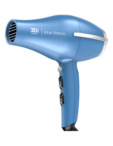 Secador Gama 3D Blue Titanio
